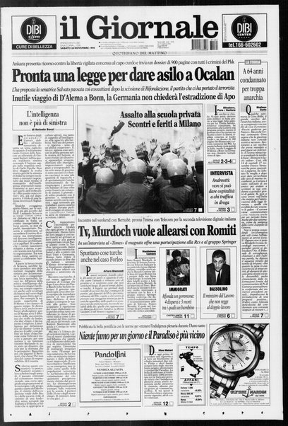 Il giornale : quotidiano del mattino